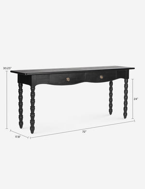 Foxton Console Table : Brown