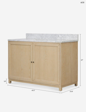 Jessop Bath Vanity : Black / 48