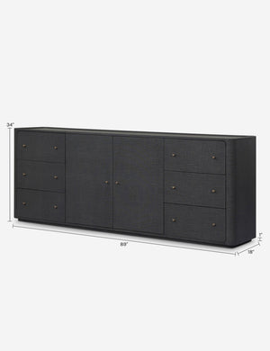 Paula Sideboard by Amber Lewis x Four Hands : Black