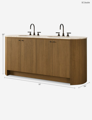 Sadiya Bath Vanity : Natural / 40