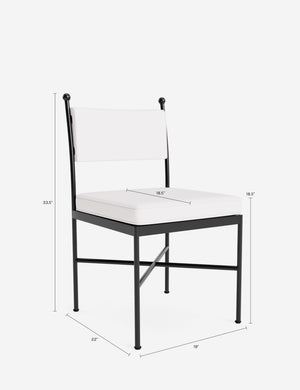 Leni Outdoor Dining Chair : Oat Sunbrella Play