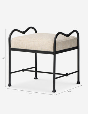Belita Stool : Cream