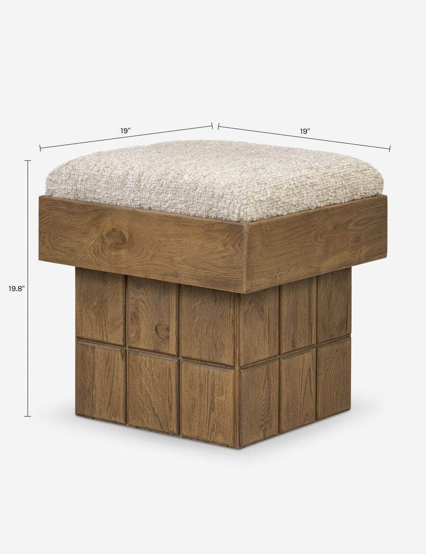 Nisha Square Stool