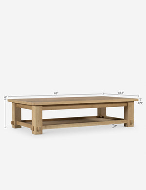 Franz Coffee Table : Natural