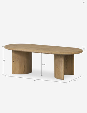 Gilda Coffee Table : Brown / 51