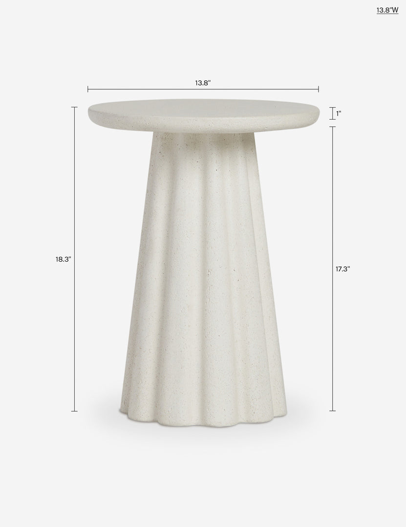 Lazenby Outdoor Round Side Table