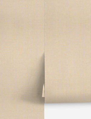 Whitley Paperwave Wallpaper, Natural - Swatch
