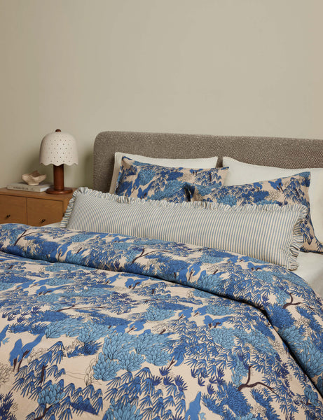 Garden Walk Linen Cotton Duvet Cover by Sarah Sherman Samuel, King
