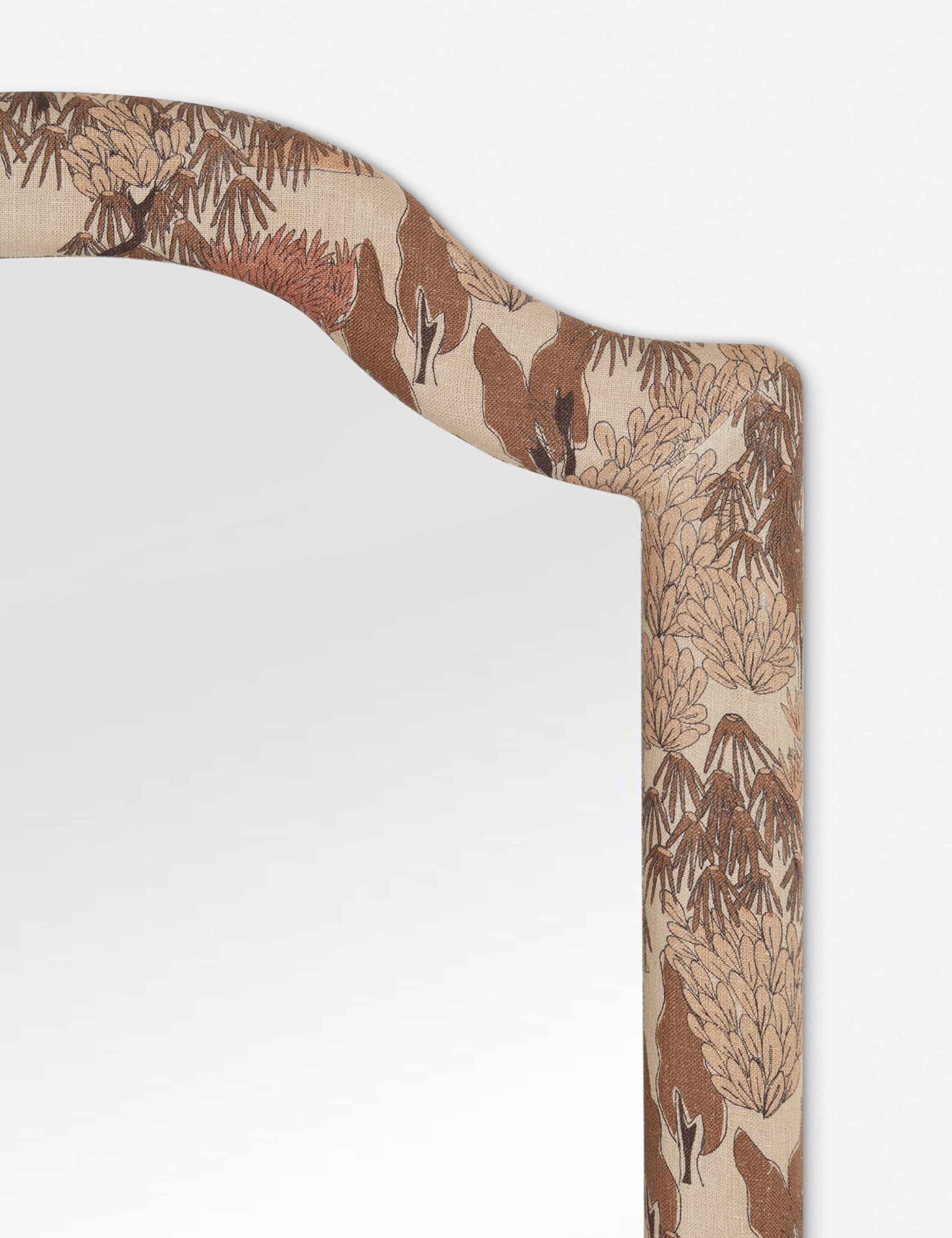 Sarah Sherman Samuel Garden Walk Upholstered Mirror - Thumbnail 3