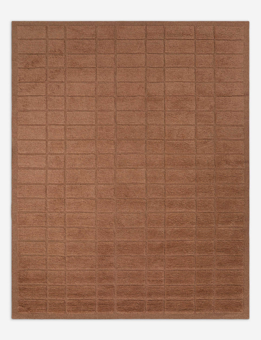 Geller Hand-Tufted Wool Rug Swatch, Blush 12" x 12"