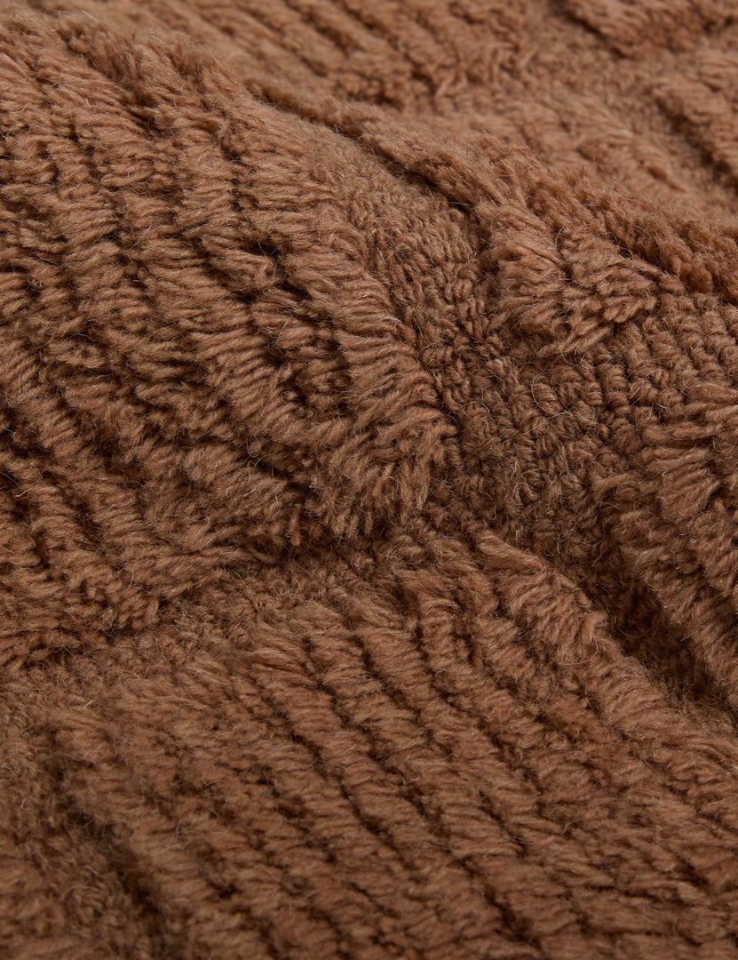 Geller Hand-Tufted Wool Rug Swatch, Blush 12" x 12"