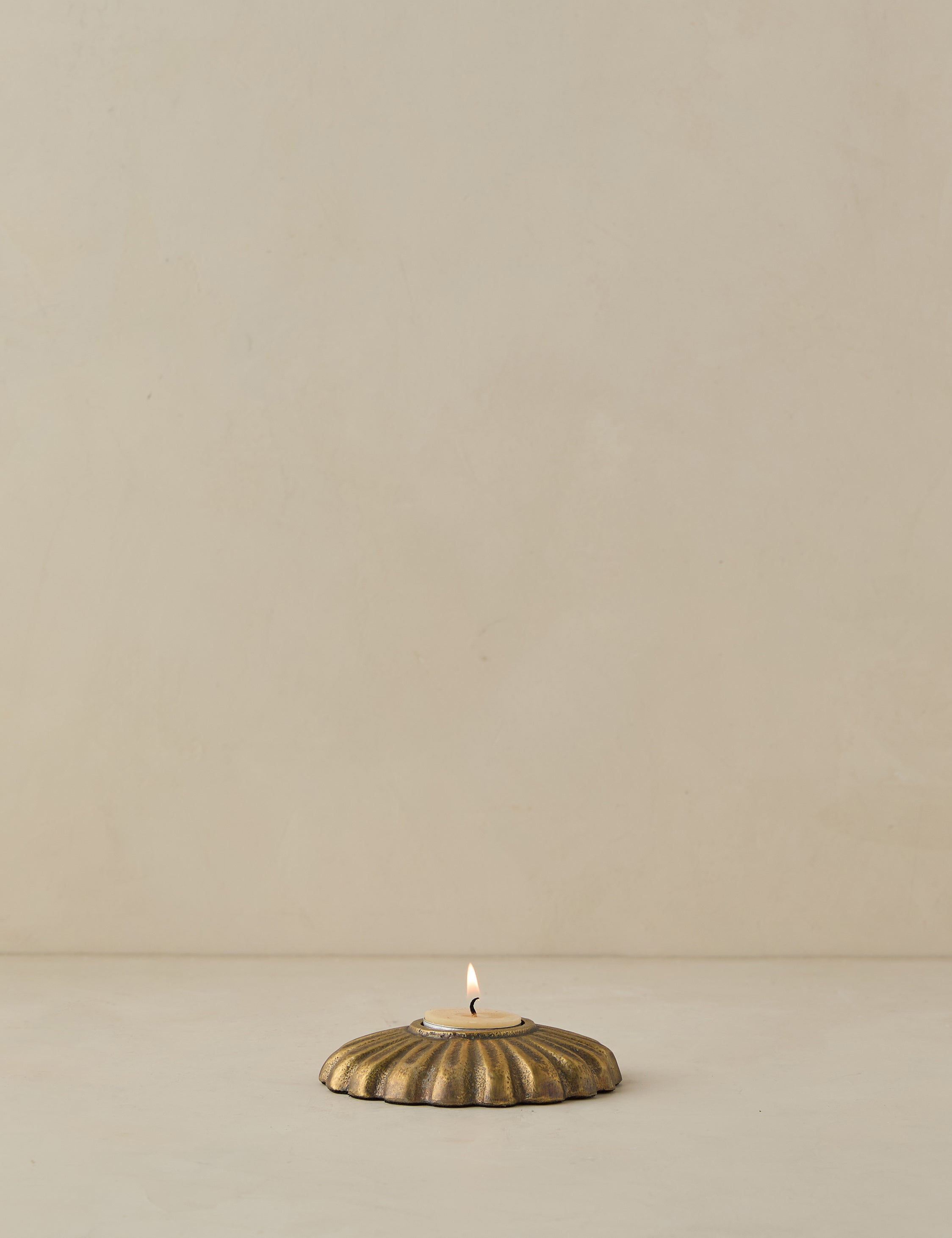 #style::tea-light | Giovanna brass tea light candle holder