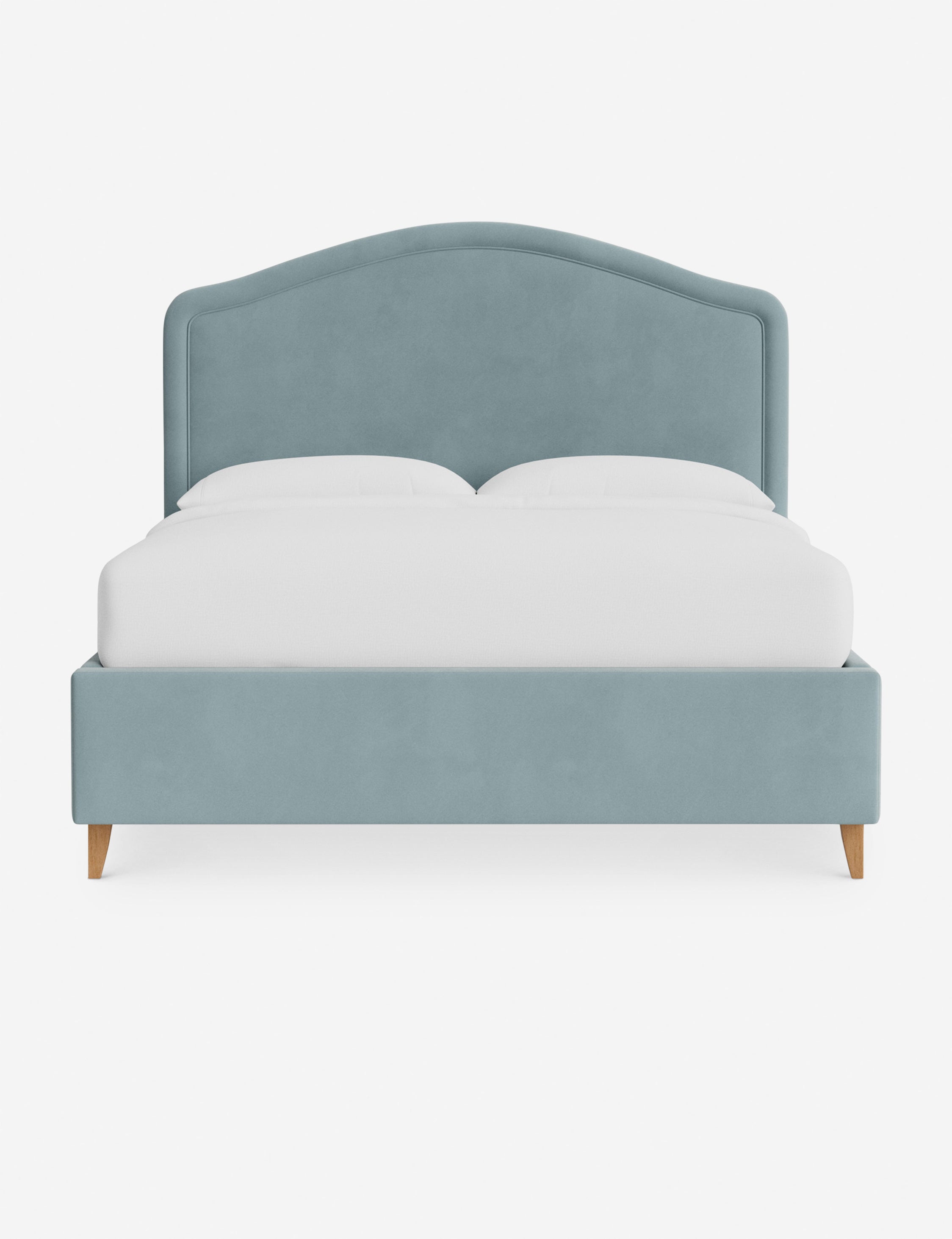 #color::sky-blue-classic-velvet #size::cal-king #leg-finish::natural