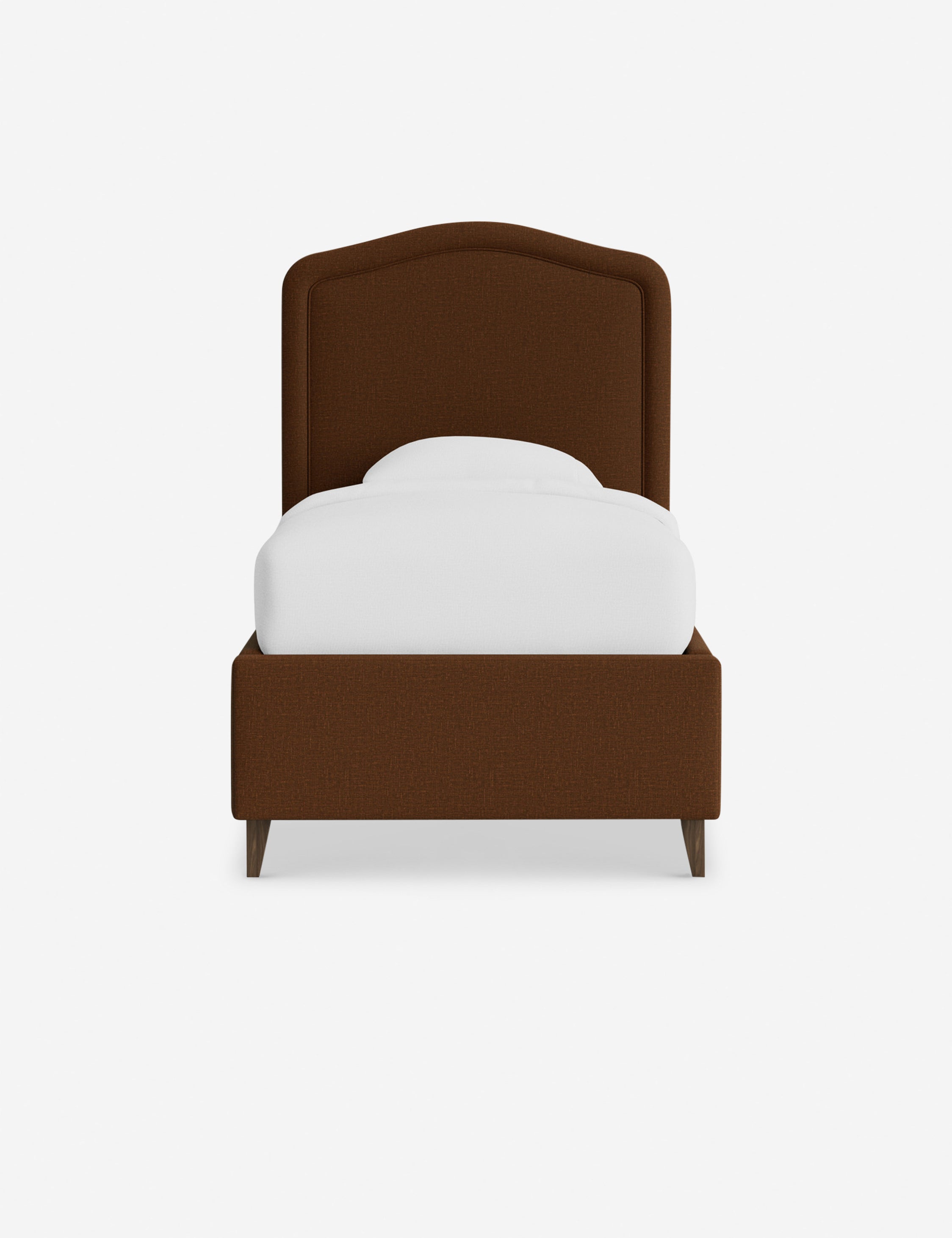 #color::chocolate-performance-linen #size::twin #leg-finish::chestnut