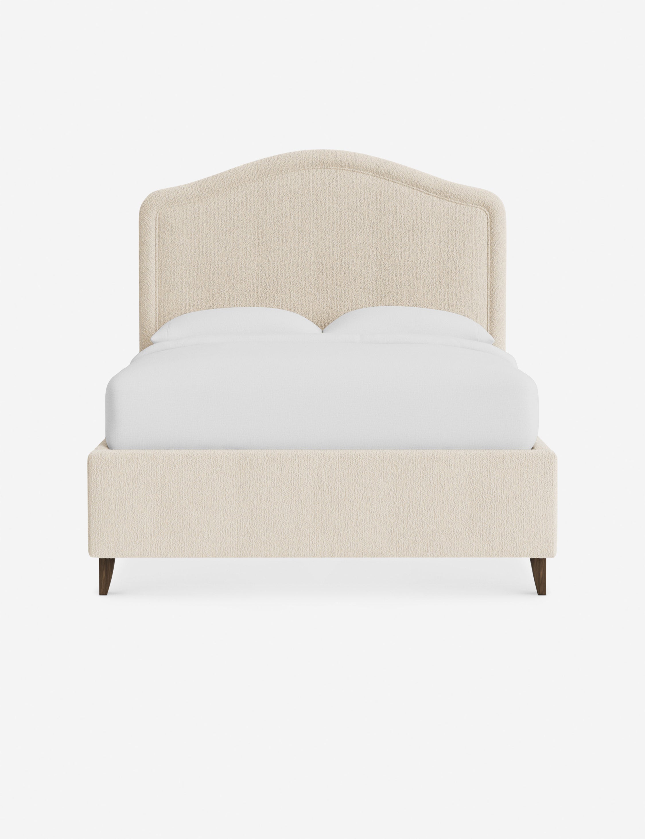 #color::ivory-modern-boucle #size::queen #leg-finish::chestnut