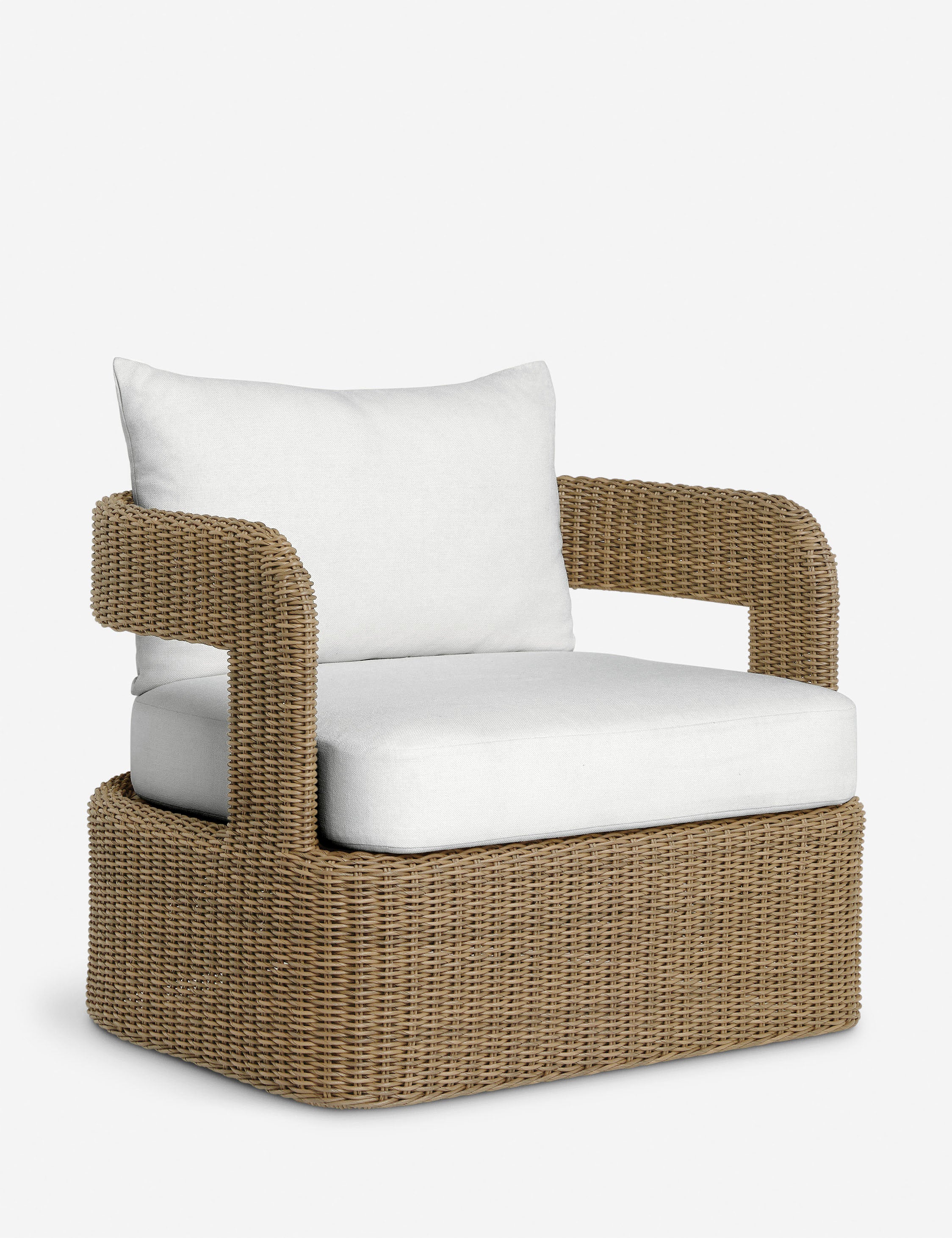 Lulu and Georgia Hadler Swivel Lounge Chair - Thumbnail 2
