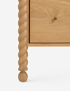 Open Box: Hawser Tall Dresser, Natural by Sarah Sherman Samuel