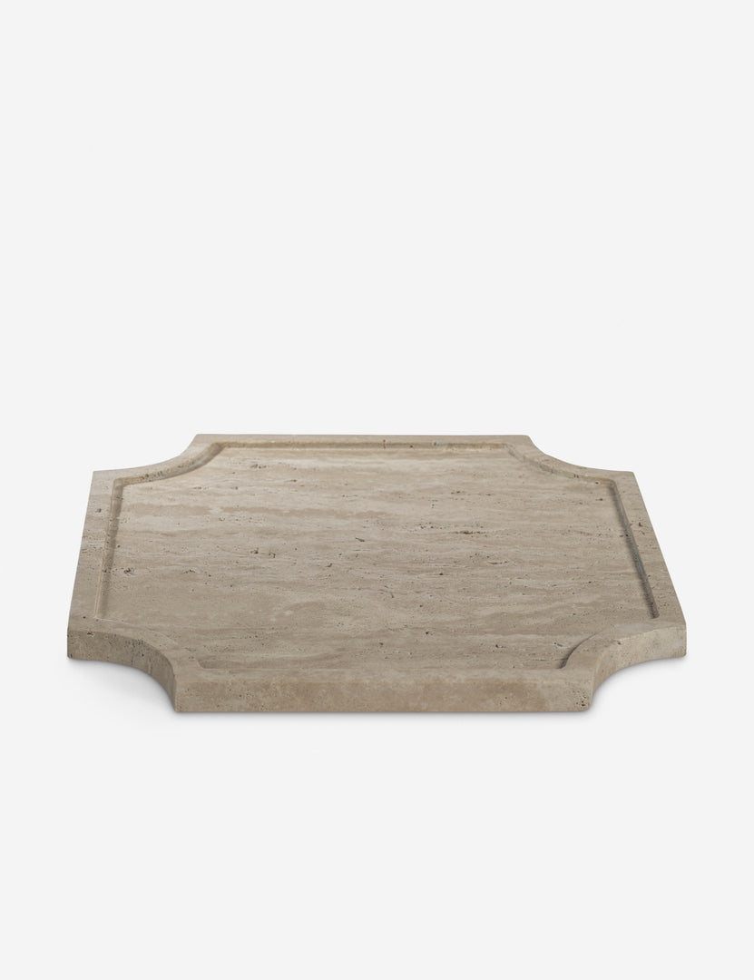 Florina Travertine Tray