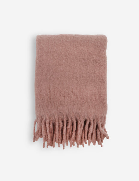 Summit Throw by Pom Pom at Home, Dusty Rose