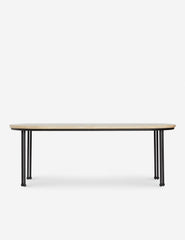 Open Box: Lanata Outdoor Dining Table, Travertine