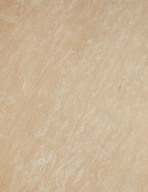 Open Box: Lanata Outdoor Dining Table, Travertine