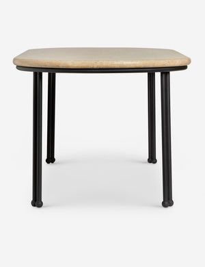 Open Box: Lanata Outdoor Dining Table, Travertine