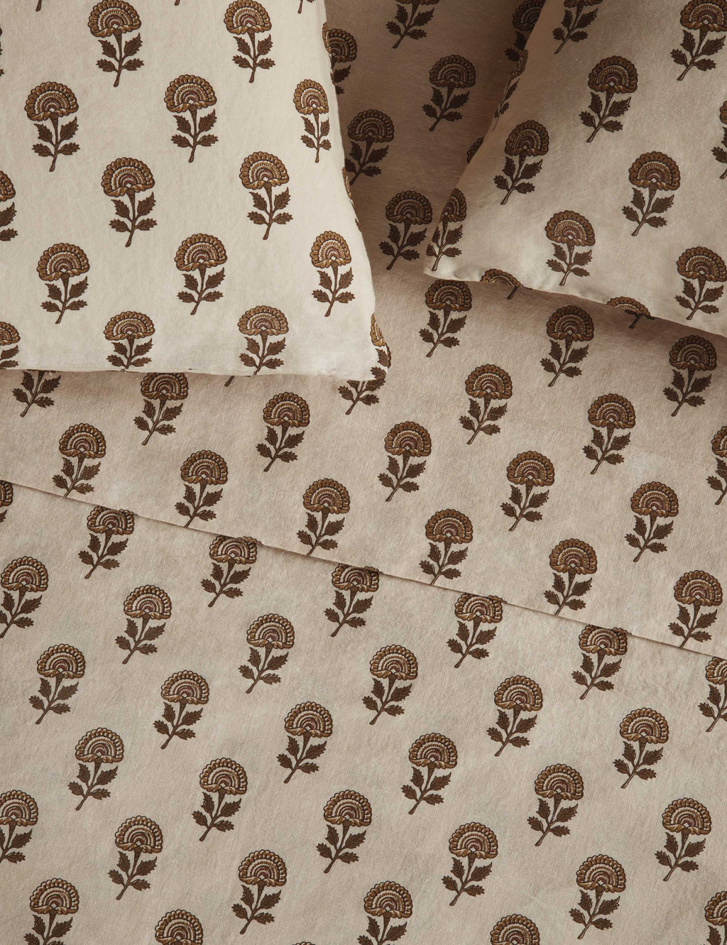 Langford Linen Cotton Sheet Set - Queen