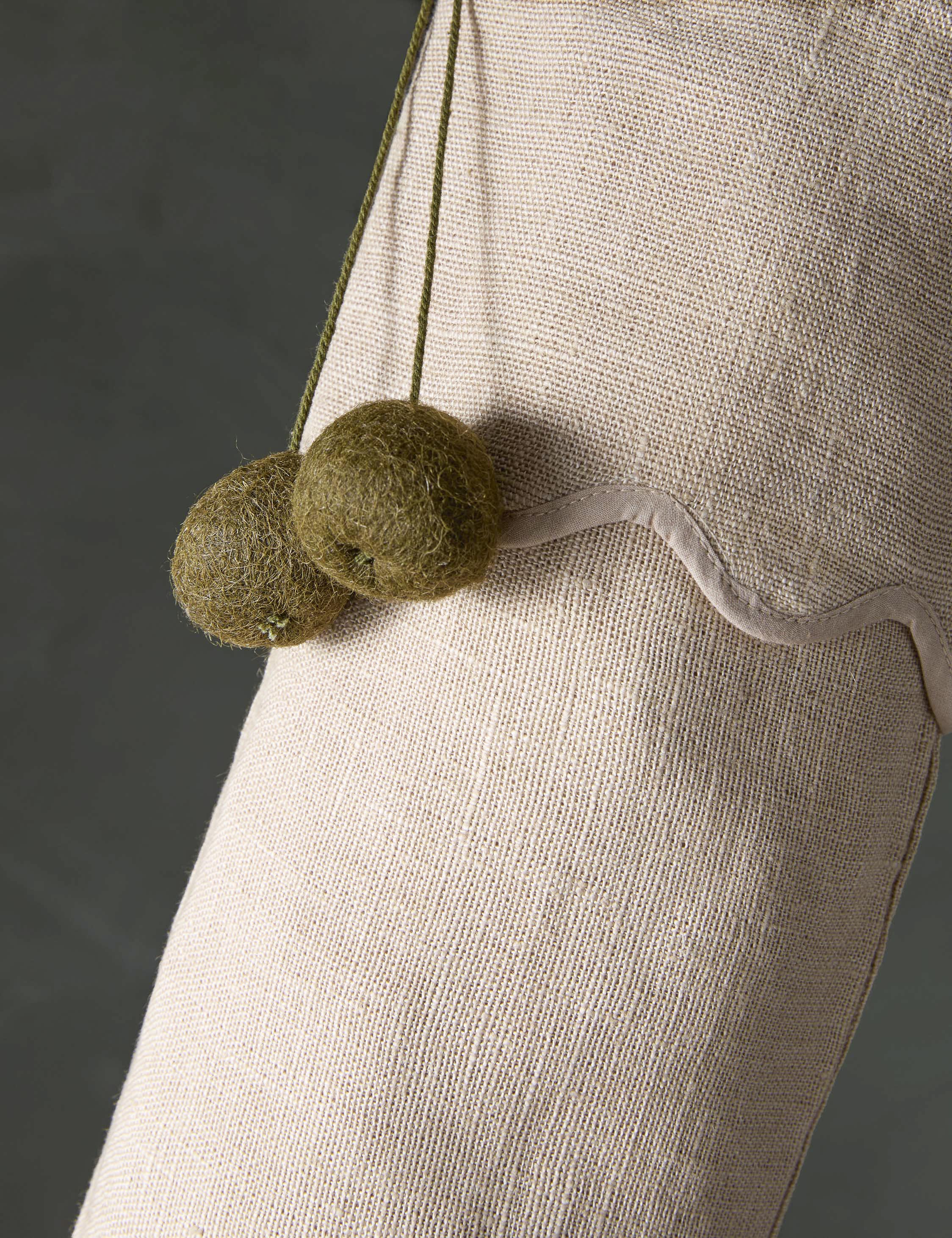 Sarah Sherman Samuel Lanie Linen Stocking - Thumbnail 2