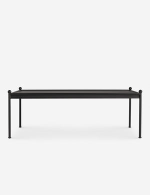 Open Box: Leni Outdoor Coffee Table, Black