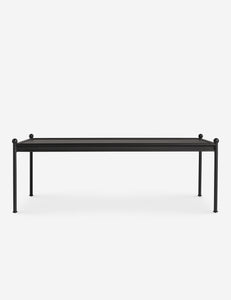 Open Box: Leni Outdoor Coffee Table, Black