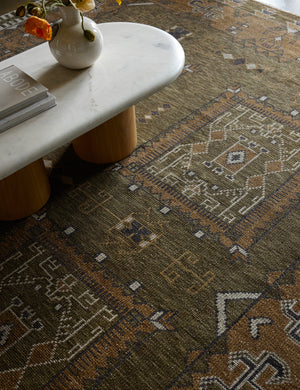 Tahj Hand-Knotted Wool Rug Swatch 18
