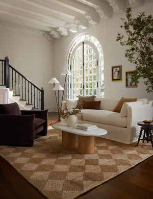 Havenhurst Handmade Jute Rug Swatch by Jake Arnold, Natural