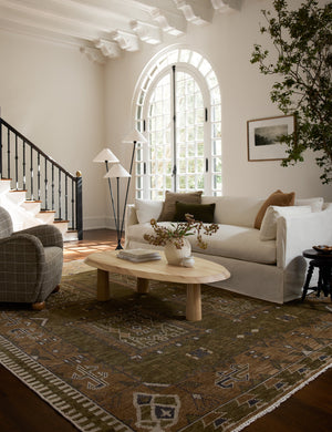 Tahj Hand-Knotted Wool Rug Swatch 18