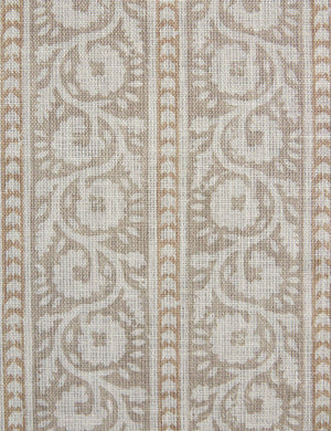 Livingston Linen Fabric Swatch, Parchment