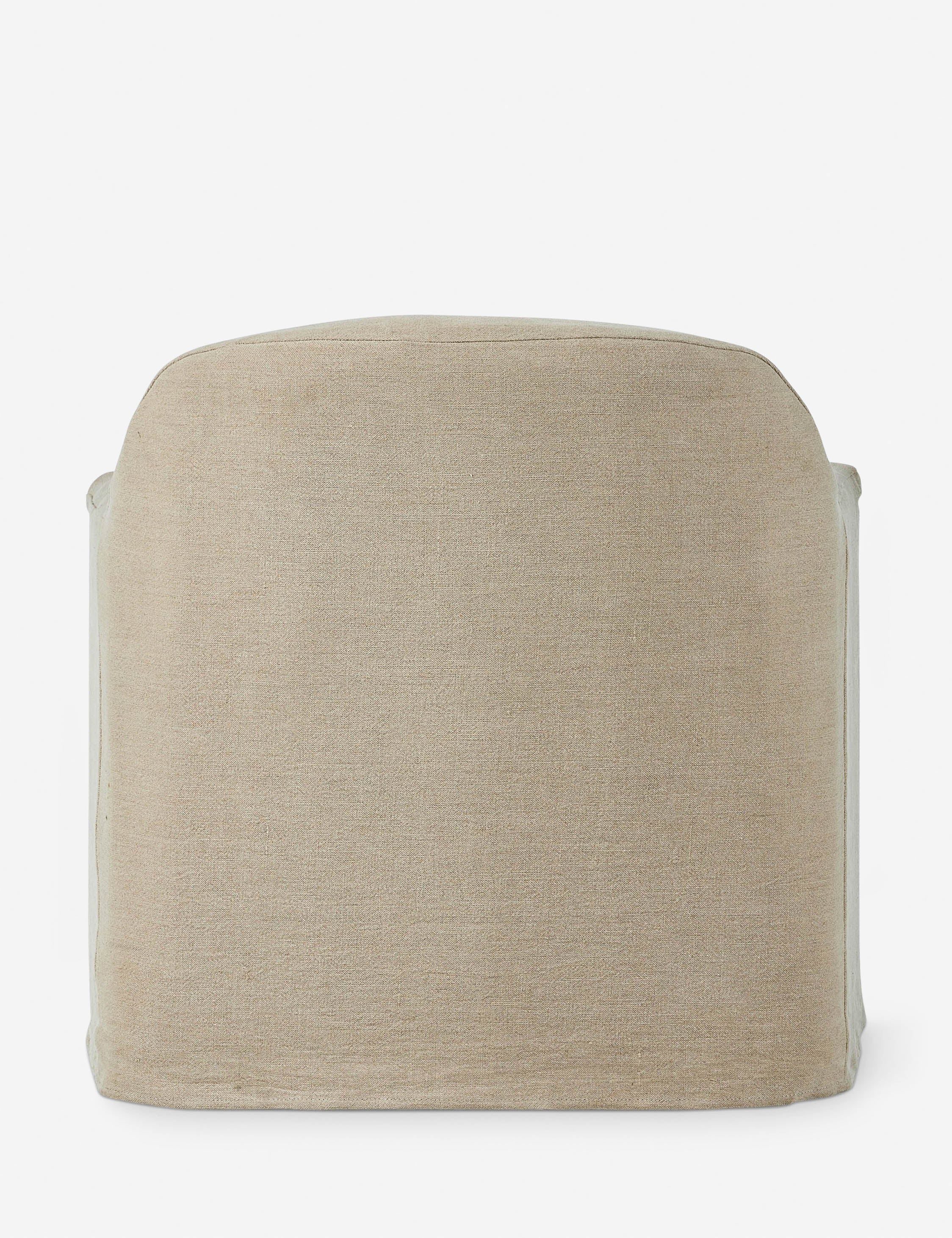 Lowell Slipcover Swivel Chair - Thumbnail 5