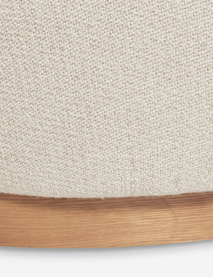 Open Box: Lowry Swivel Chair, Natural