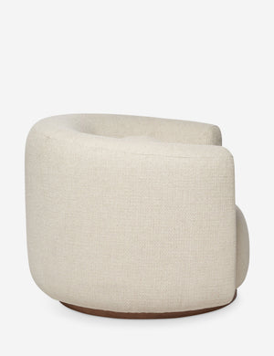 Open Box: Lowry Swivel Chair, Natural