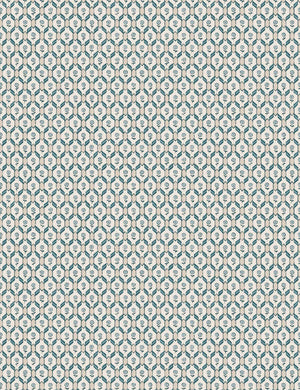 Hugo Wallpaper Swatch by Scalamandre, Misty Blue