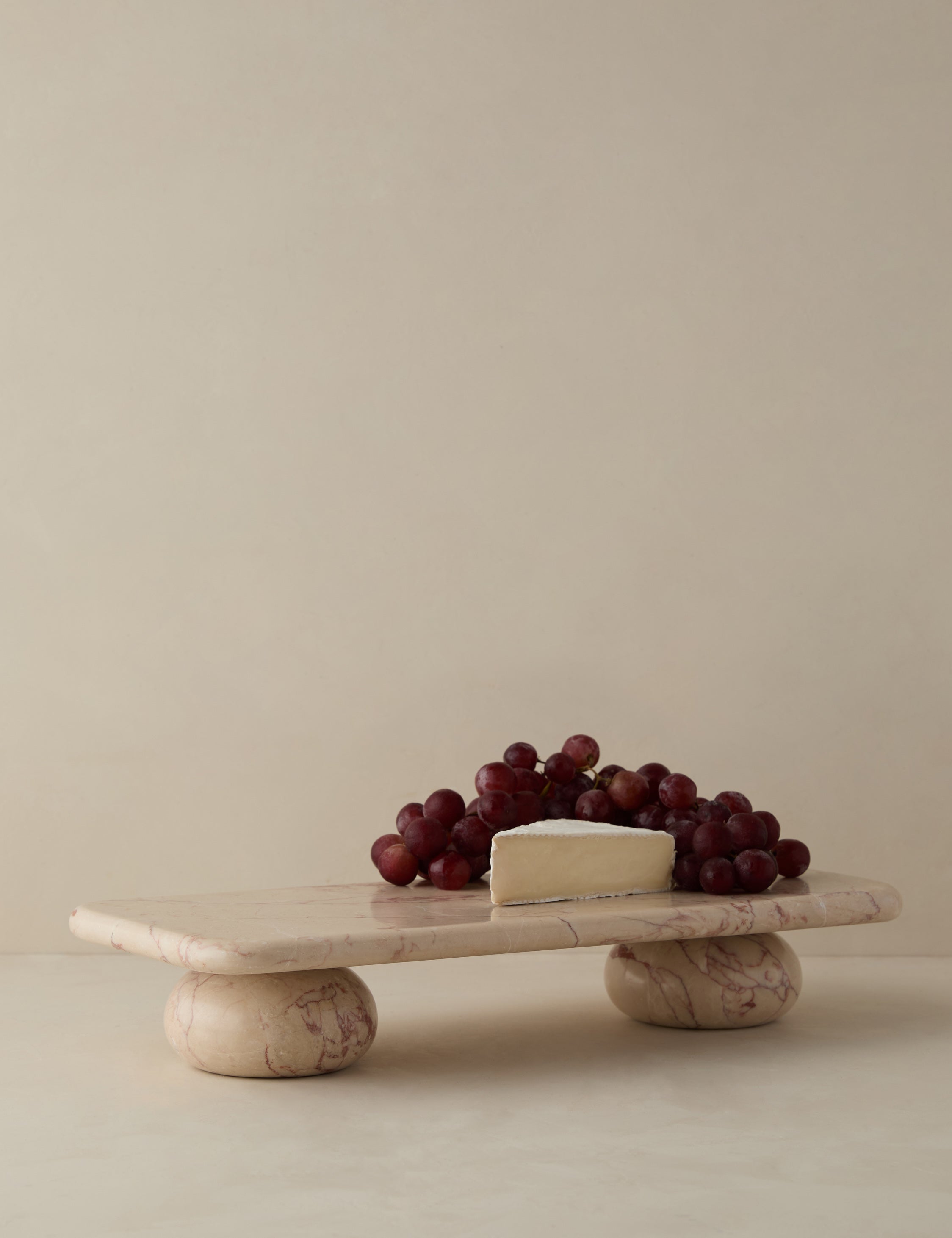 Lusine Rectangular Marble Serving Stand - Thumbnail 2