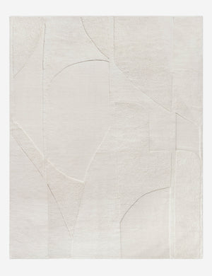 Malta Hi-Lo Pile Hand-Knotted Wool Rug by Aimee Song