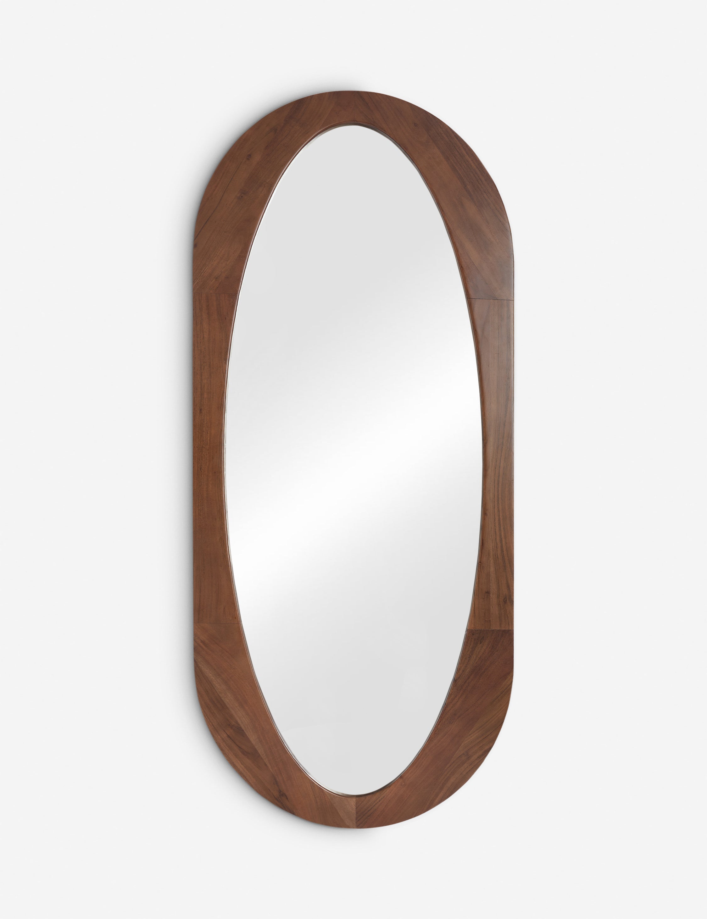 最終値下げ　toowood oval mirror Amazon.com: Navaris Oval Wood Framed Mirror - Wall Mounted - 15