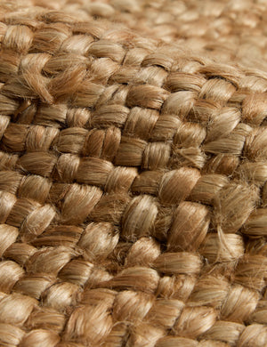 Custom Machi Hand-Loomed Jute Rug Swatch 5.5