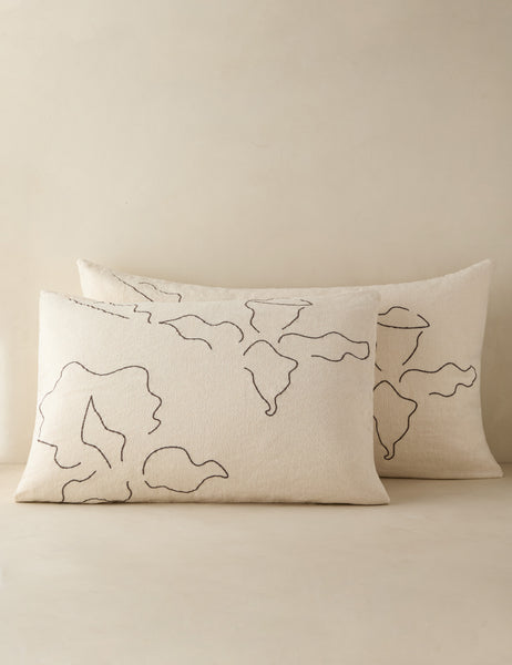 Narsi Linen Cotton Sham (Set of 2) by Sarah Sherman Samuel - Standard