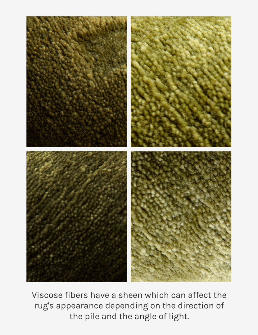 Chartreuse Color Rug Nelio Hand-Loomed Rug by Sarah Sherman Samuel