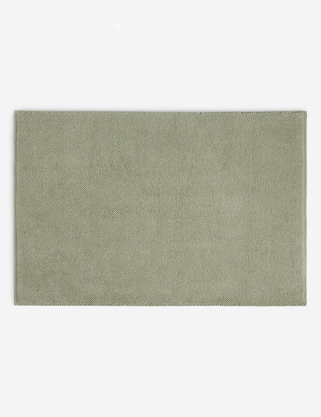 Nell Organic Cotton Bath Mat (White 1'9" x 2'10")