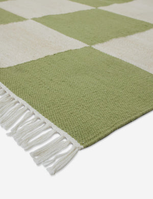 Noam Indoor / Outdoor Rug Swatch by Sarah Sherman Samuel, Mint