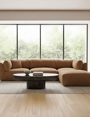 Marona Modular 4-Piece Chaise Sectional Sofa : Beige