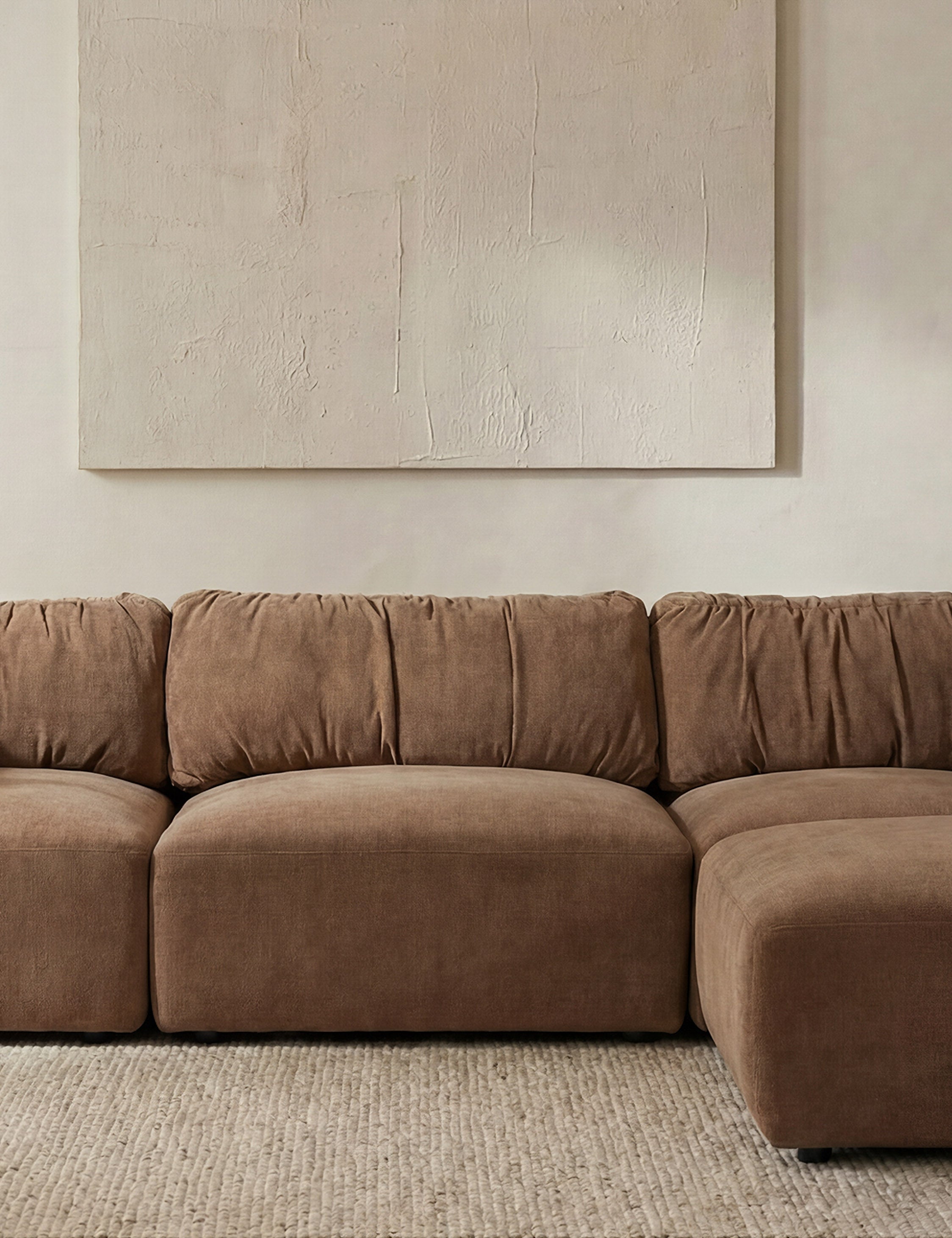 Lulu and Georgia Marona Modular Chaise Sectional Sofa - Thumbnail 3