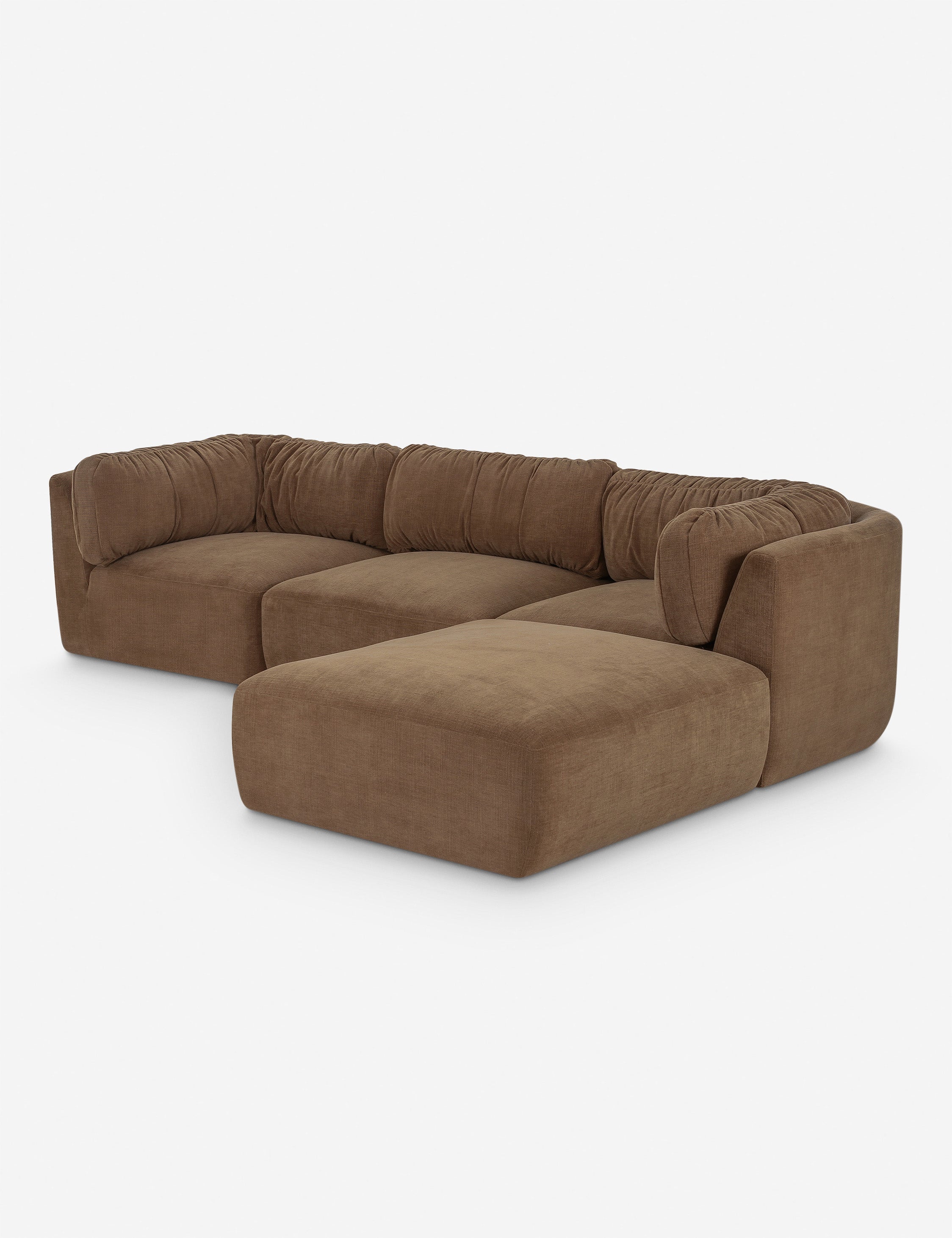 Lulu and Georgia Marona Modular Chaise Sectional Sofa - Thumbnail 4