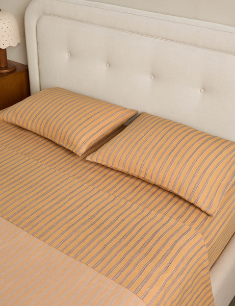 Oja Linen Cotton Sheet Set by Sarah Sherman Samuel
